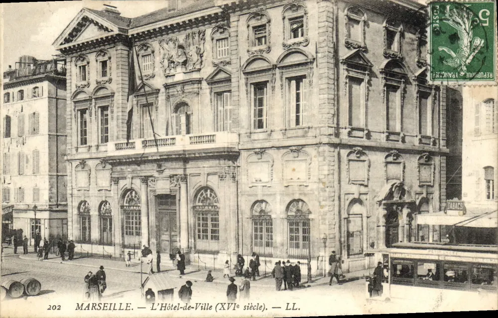 Marseille — Das Rathaus (16. Jahrhundert) — LL. - Vorderseite