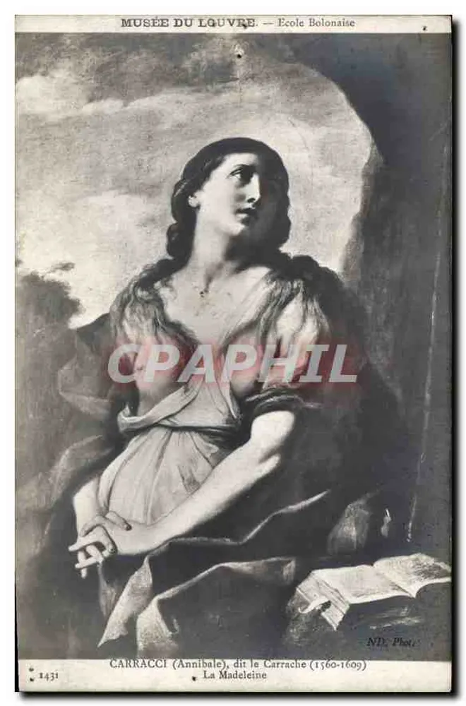 La Madeleine — Louvre-Museum — École Belonaise — ND. Phot. - Vorderseite