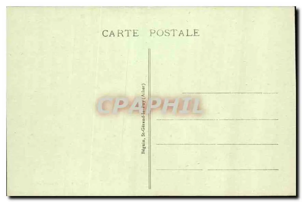LYON — A Praça Bellecour e Fourvière — editor Ideal, n° 23 - Verso