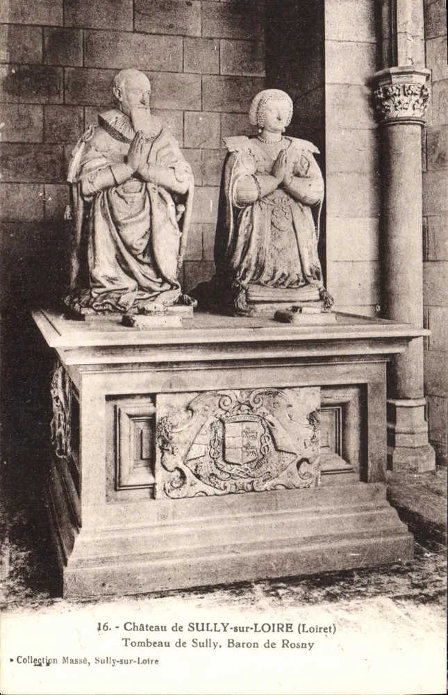 Grab des Barons de Rosny — Schloss Sully-sur-Loire (Loiret) — Sammlung Massé - Vorderseite