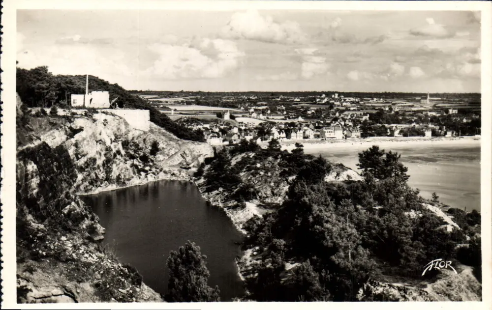 Erquy-Plage (Côtes-du-Nord) — Der Blaue See — Éditions d'Art Véritable - Vorderseite