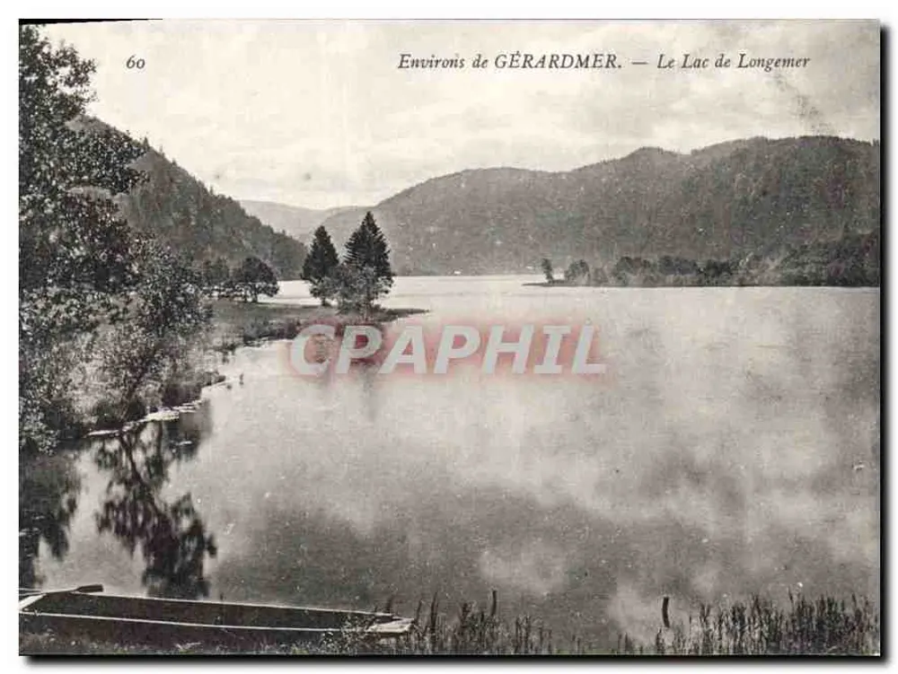 Aproximadamente de GÉRARDMER — O Lago de Longemer — n°60 - Frente