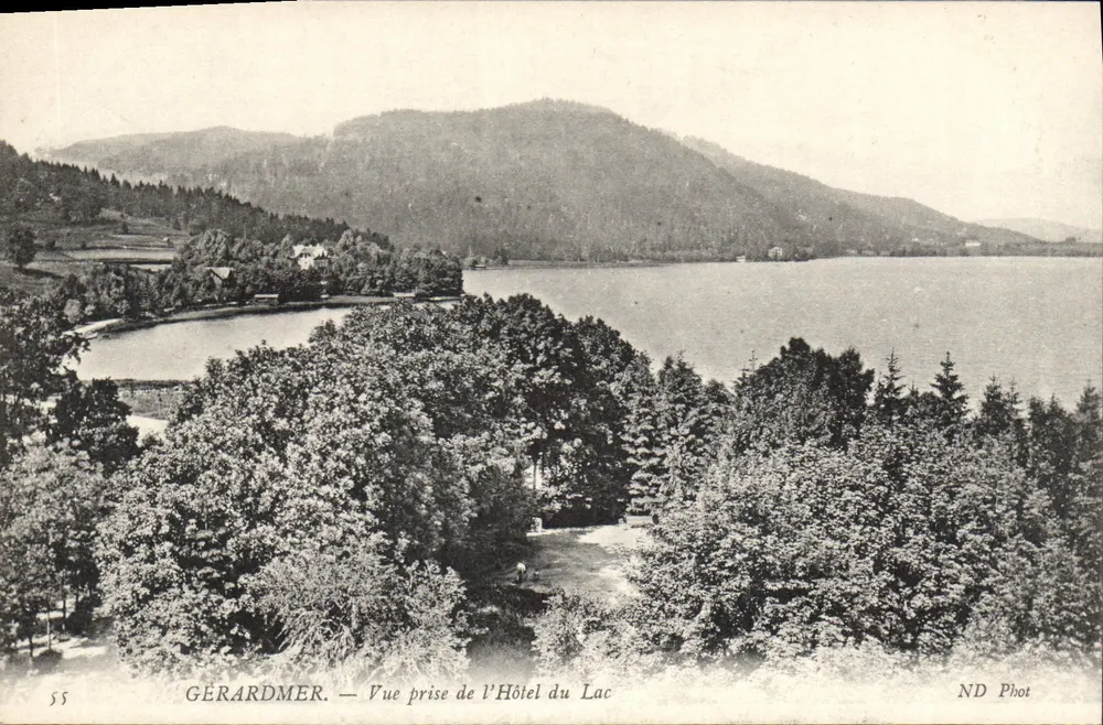Gérardmer — Ansicht vom Hotel du Lac — ND Phot, n°55 - Vorderseite