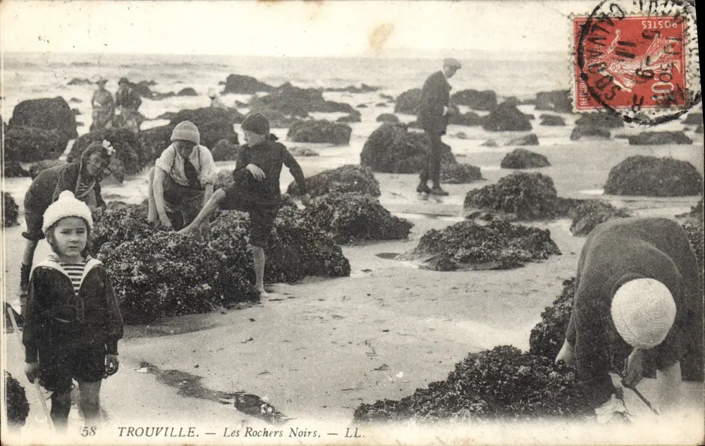 Trouville — Les Rochers Noirs — LL. — n°58 - Frente