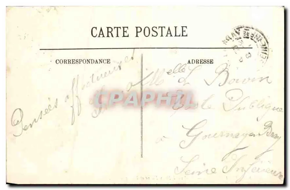 Sainte-Adresse — Boulevard Félix-Faure und allgemeine Ansicht — Verlag Nr. 5 - Rückseite
