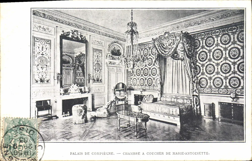 Schloss Compiègne — Zimmer von Marie-Antoinette - Vorderseite