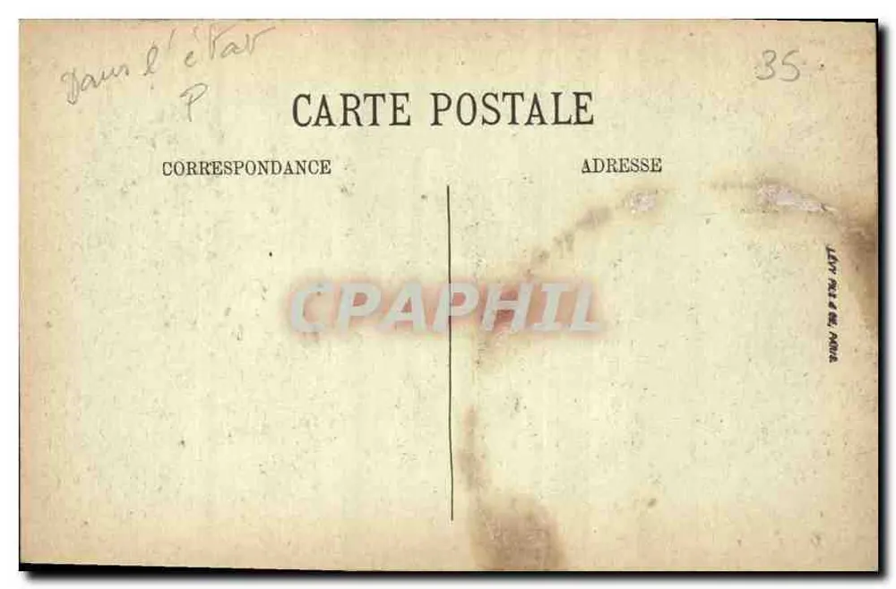 Paramé — A Praia de Rochebonne — LL. - Verso