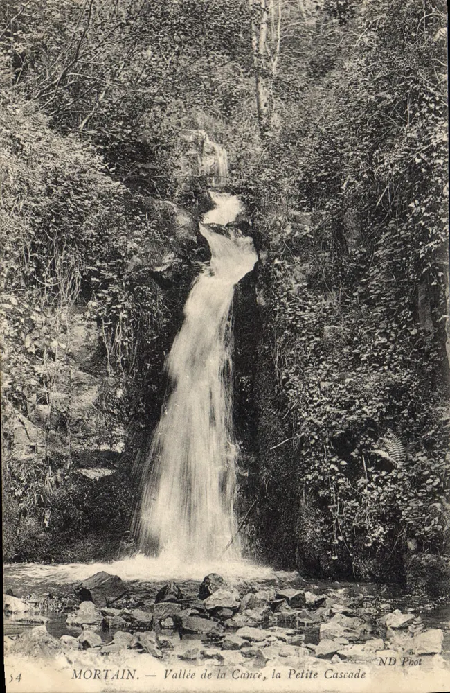 MORTAIN — Dal van de Cance, de Kleine Waterval — ND Phot - Voorkant