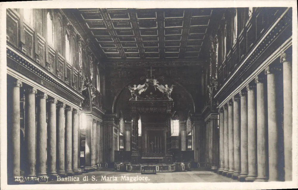 Roma (34) - Basilica di S. Maria Maggiore - Recto
