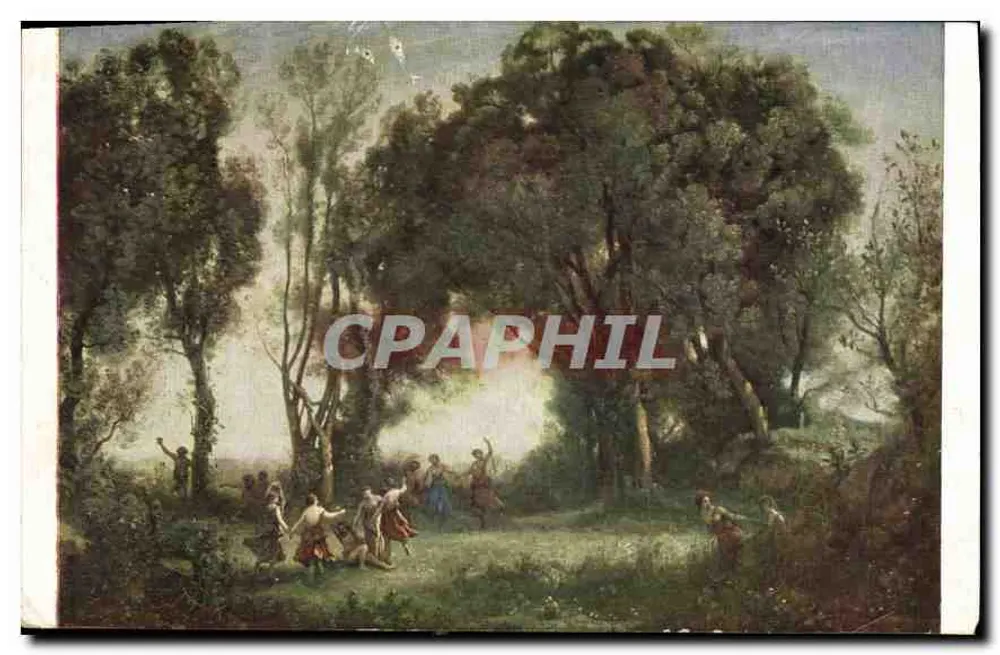 J. Corot — Poranek — Wydawca nieznany, nr serii 1205 - Awers