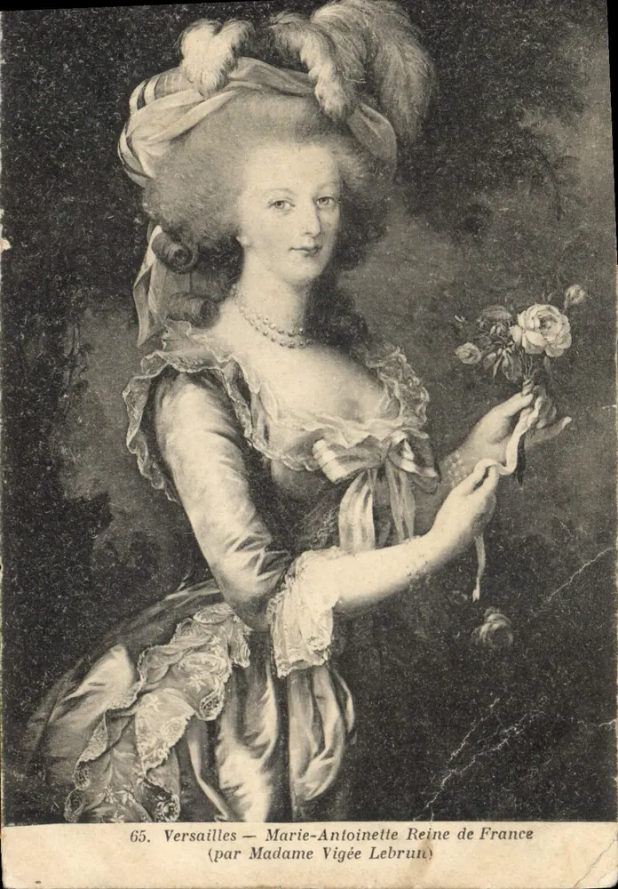 Versailles — Marie-Antoinette Königin von Frankreich — (von Madame Vigée Lebrun) - Vorderseite