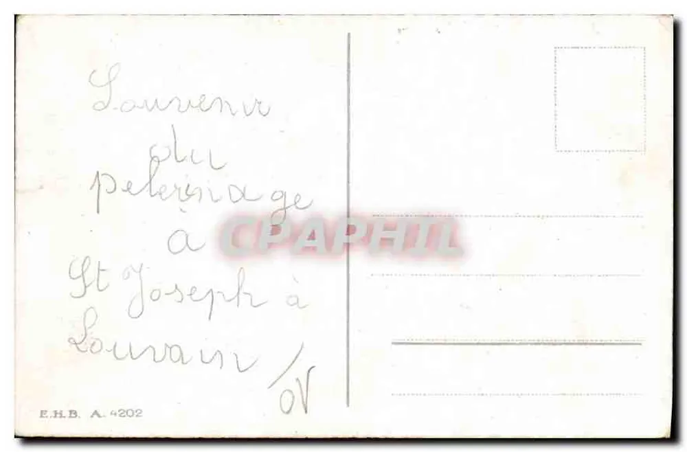 Santa Tereza de Lisieux — Santa Tereza de Lisieux — E.H.B. A. 4202 - Verso