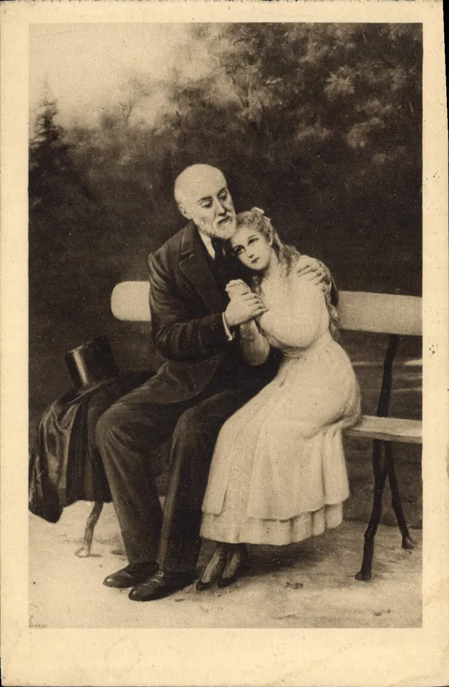 Thérèse bittet ihren Vater um Erlaubnis, zum Carmel zu gehen, mit 15 Jahren — Verlag: L. Léonard - Vorderseite