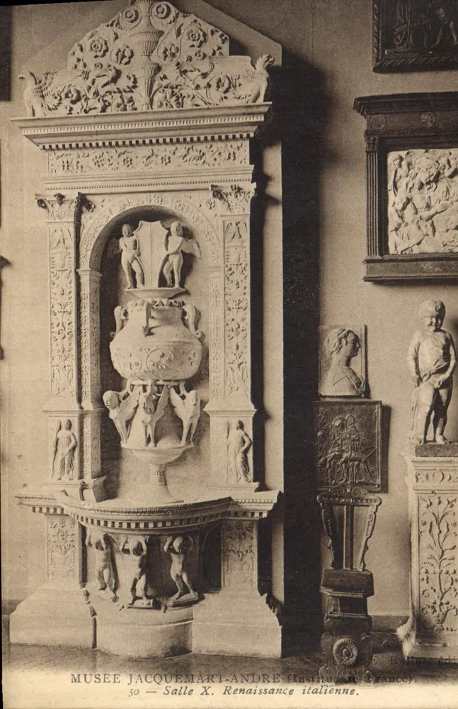 Musée Jacquemart-André — Raum X. Italienische Renaissance — Verlag E. Dufour, Nr. 50 - Vorderseite