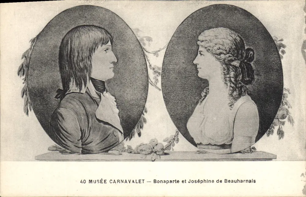 Bonaparte und Joséphine de Beauharnais — Musée Carnavalet — n°40 - Vorderseite