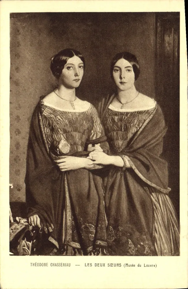 Les Deux Sœurs — Théodore Chassériau — Musée du Louvre - Vorderseite