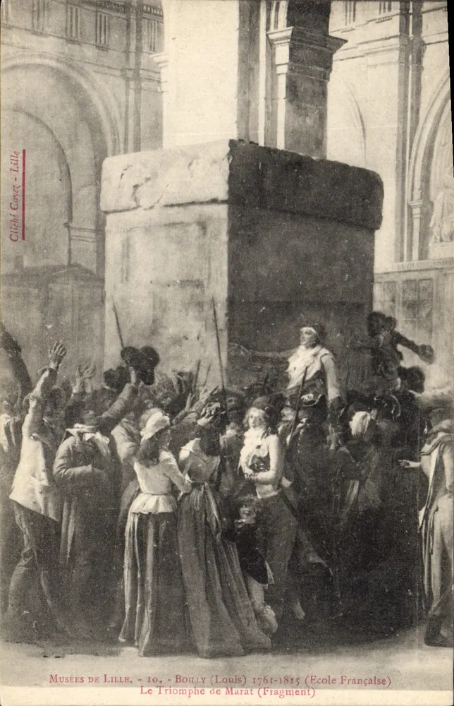 Museen von Lille — Der Sieg über Marat (Fragment) — Boilly (Louis) 1761-1815 (französische Schule) — Cliché Cover - Lille - Vorderseite