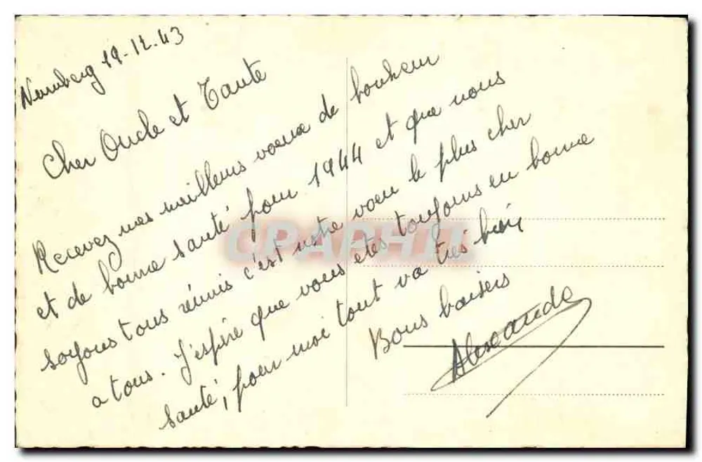 मैग्नोलिया और शिशु के बूटी — शुभकामना के लिए डिज़ाइन — अज्ञात प्रकाशक - पीछे