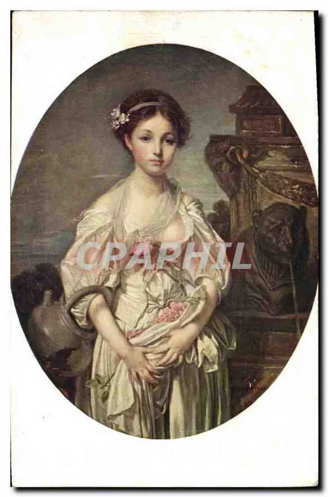 Jean-Baptiste Greuze — A Jarra quebrada — Museu do Louvre, Escola Francesa, n° 1159 - Frente