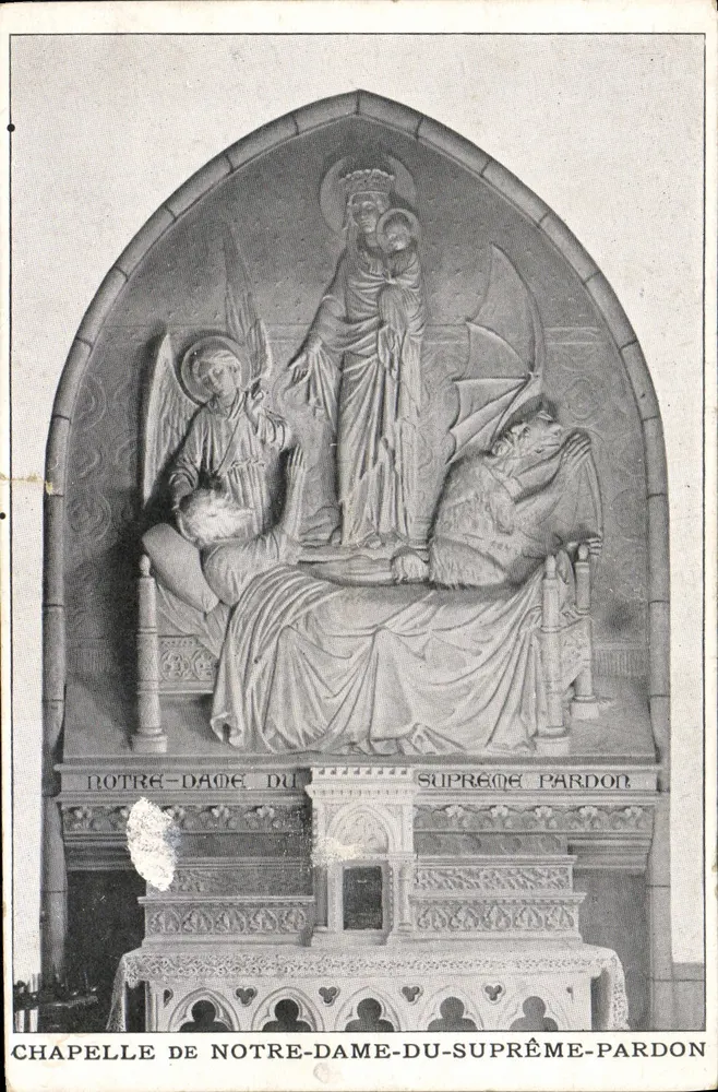 Capela de Nossa Senhora do Supremo Perdão — escultura religiosa — sem editor ou número visível - Frente