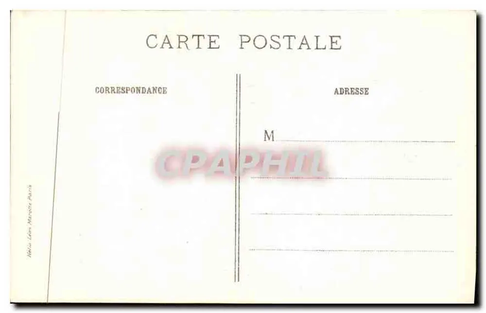 A Mão de Deus — obra de Rodin — J.-E. Bulloz, edição n°33 - Verso