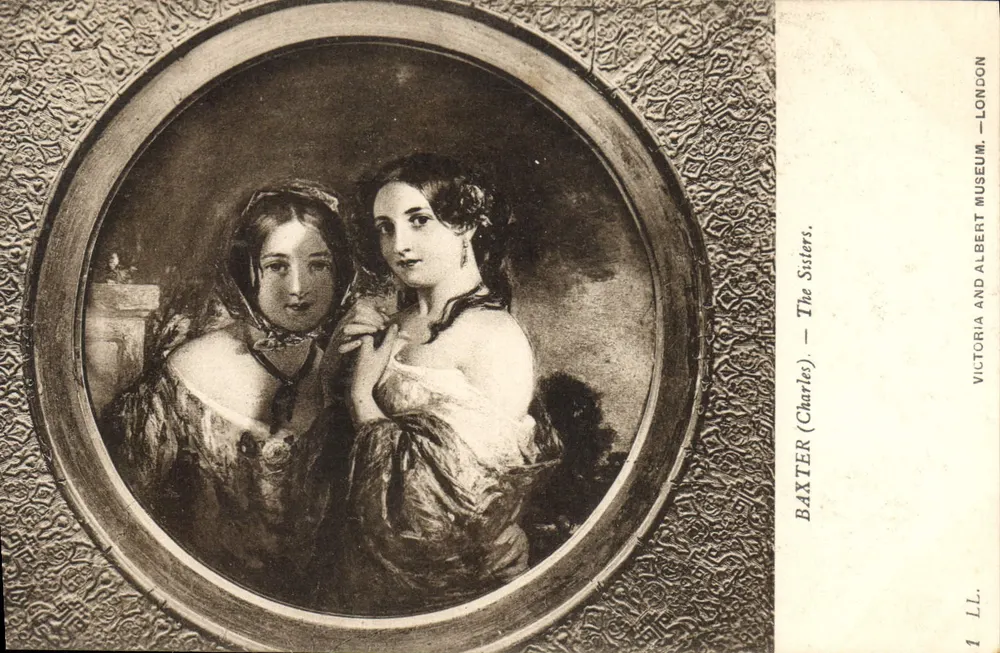 Die Schwestern Victoria und Charles (Baxter) — Albert und Victoria Museum — London - Vorderseite