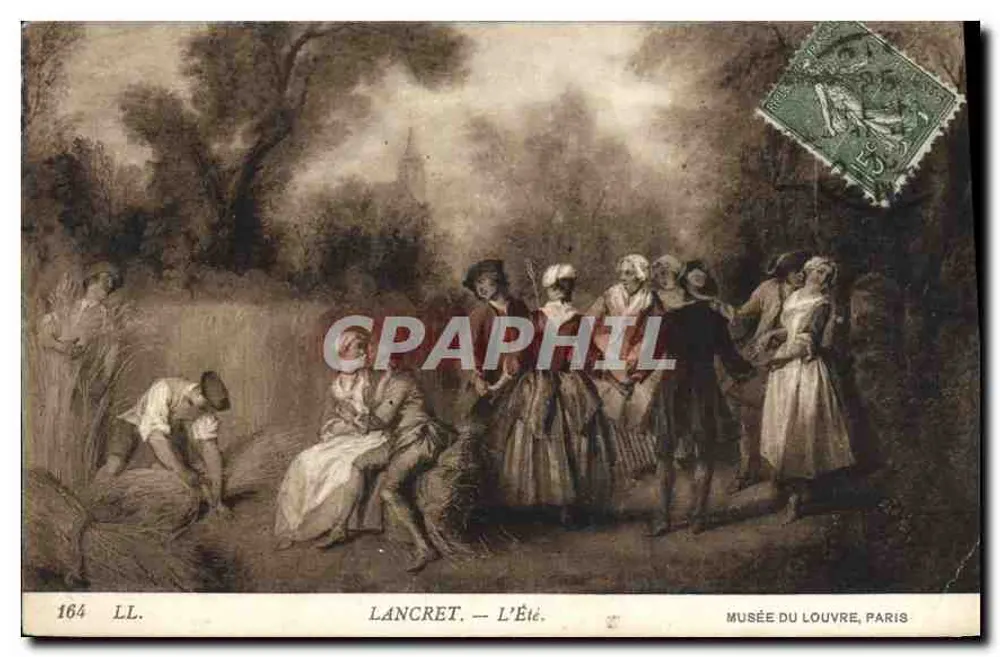 Lancré — O Verão — Museu do Louvre, Paris - Frente