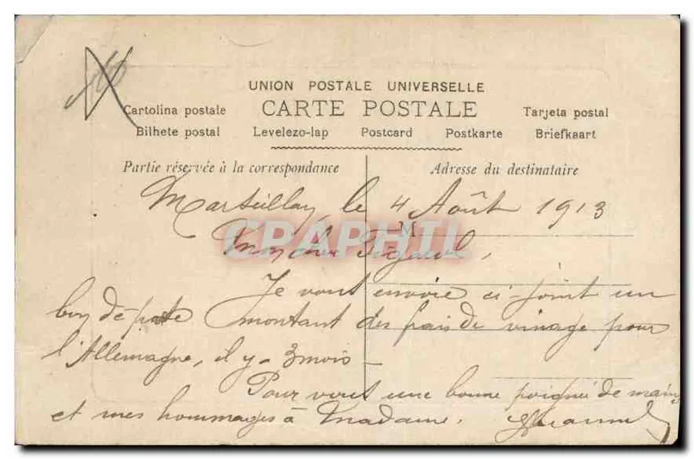 Duas jovens em traje da época — St. Illias, n° 306 - Verso