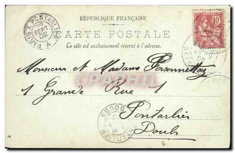 Pôr do Sol — Dieppe — LL, n°29 - Verso
