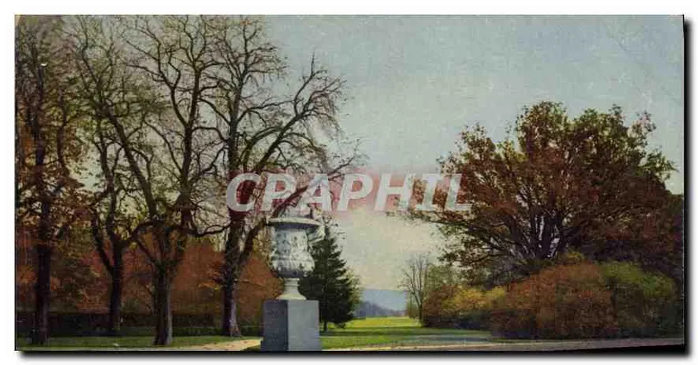 Dresden, Wielki Ogród w jesieni — Photochromie, seria 138, nr 2578 - Awers