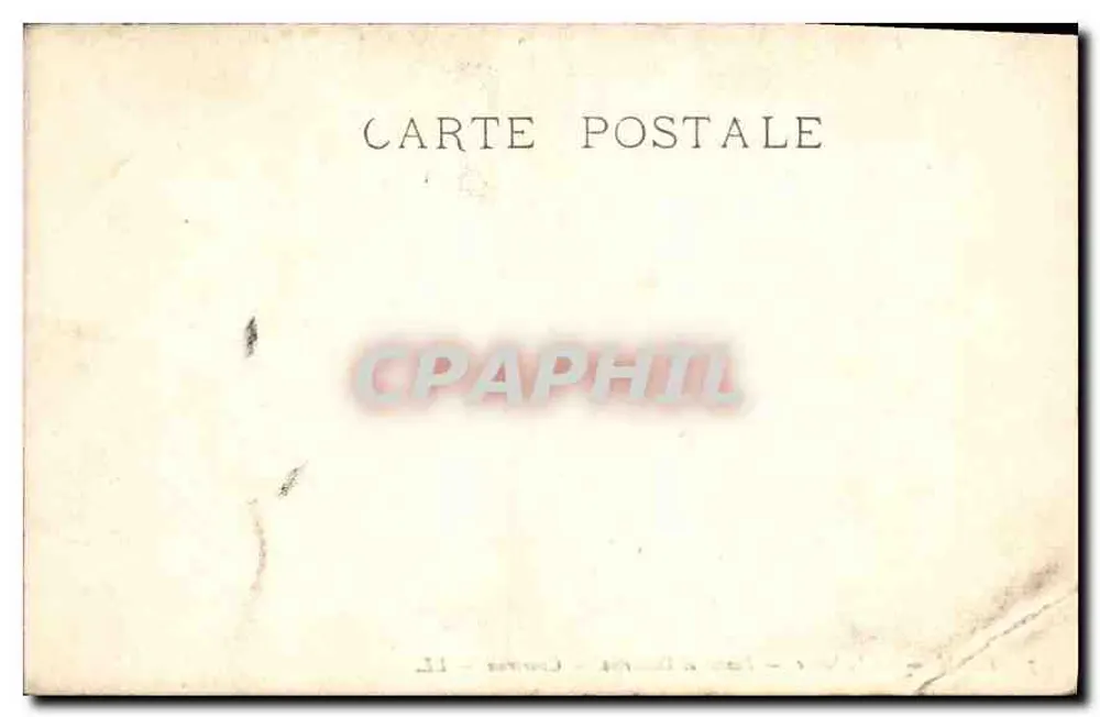 Parijs — De Sorbonne — Pascal en Descartes — Chartran — LL. - Achterkant
