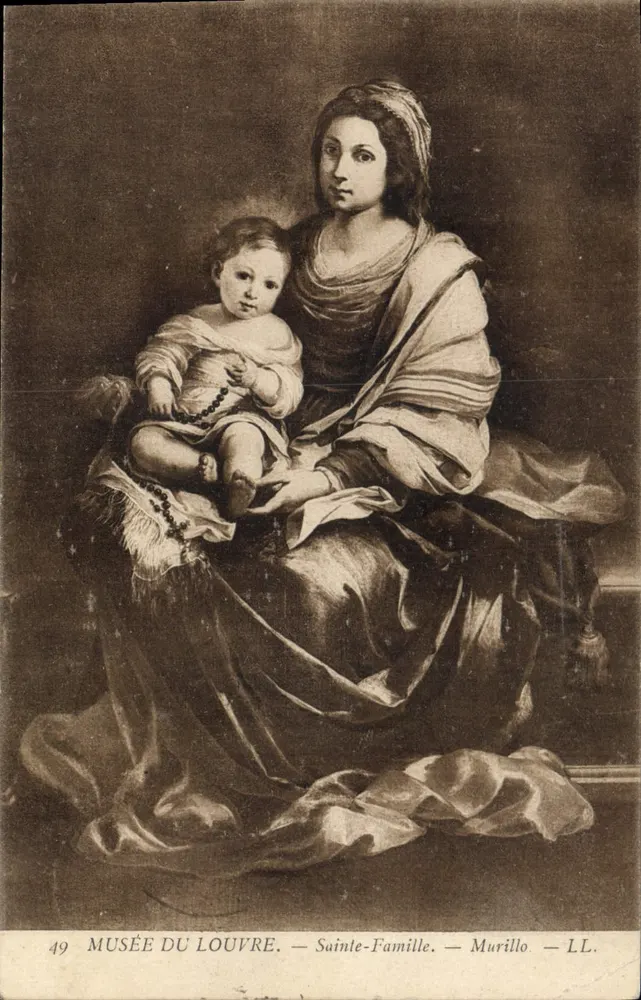 São Família — Murillo — Museu do Louvre — LL n°49 - Frente