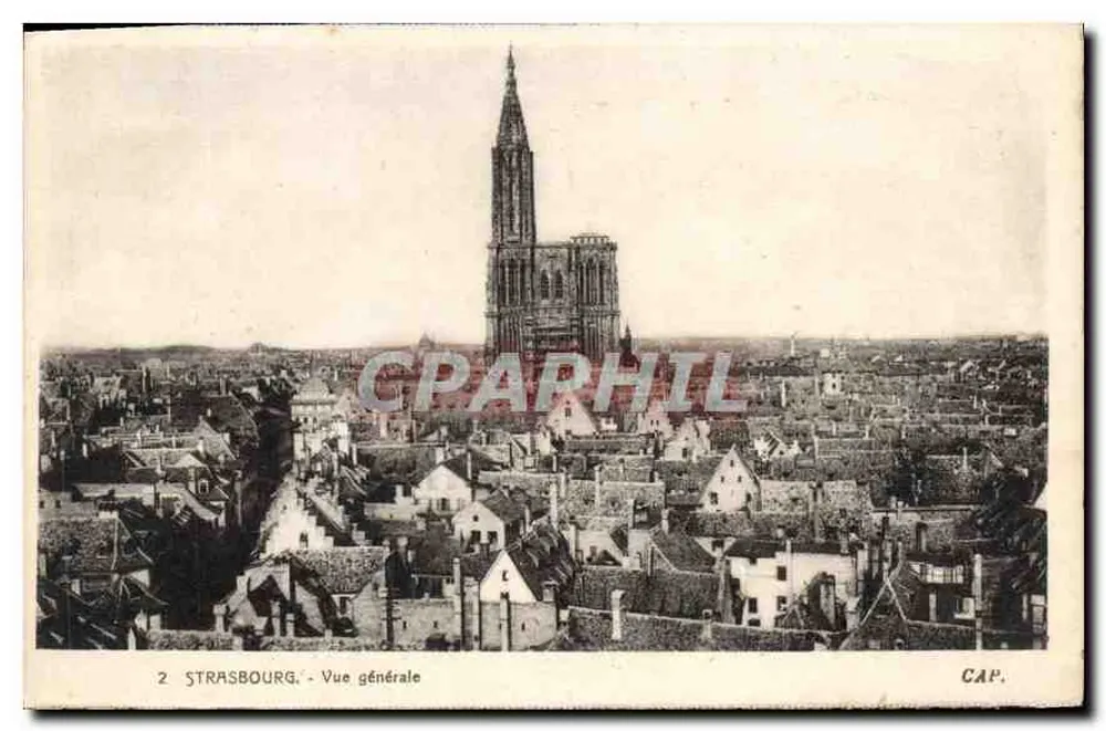 Estrasburgo - Vista geral — CAP, n°2 - Frente