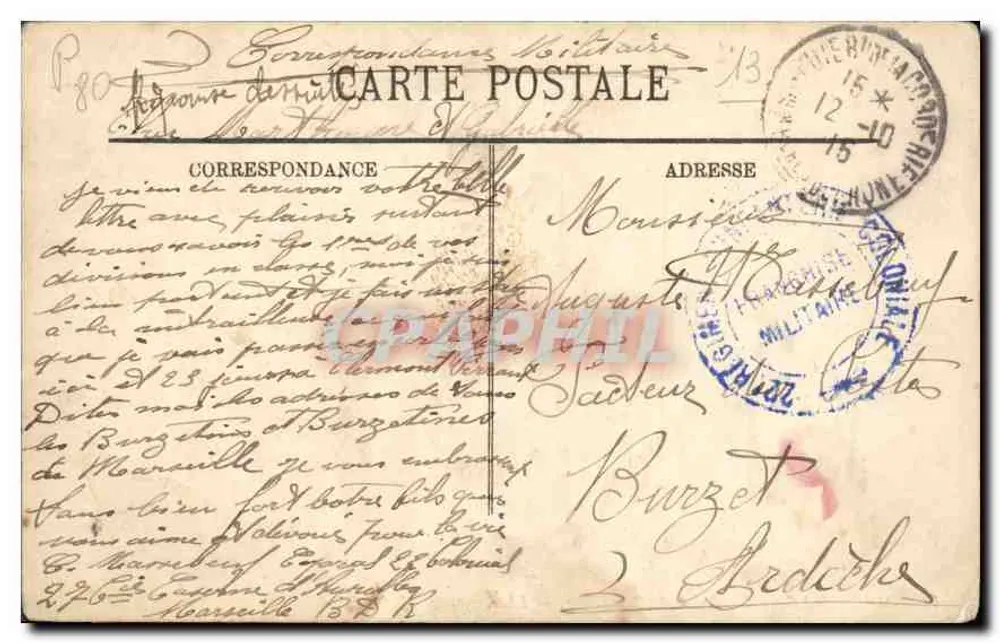 Marselha — A Rue de la République — LL. n°48 - Verso