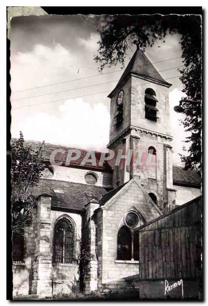 Kirche von Villeneuve-Saint-Georges — Ansicht des Gebäudes mit Turm — Fotografie von Raymon - Vorderseite