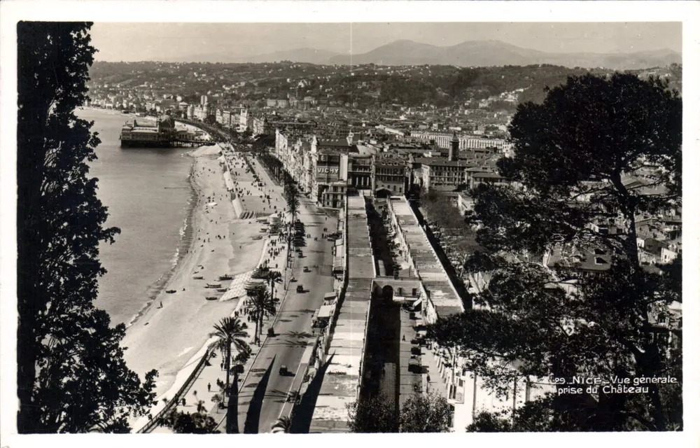 Nizza — Algemene uitzicht vanaf het kasteel — VIC-99 - Voorkant