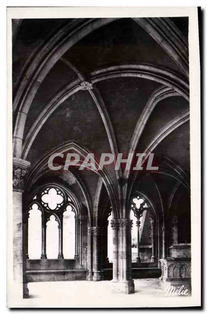 Saint-Père-sous-Vézelay — Portal der Kirche Notre-Dame aus dem 13. Jahrhundert — Éditions Mélie - Vorderseite