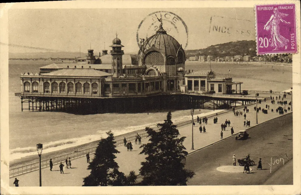 Palast der Mole — Nizza — Éditions La Douce France - Vorderseite