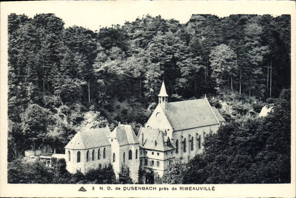 N.D. de Dusenbach nahe Ribeauvillé — Verlag C.P.A.P.H.I.L. Nr. 3 - Vorderseite