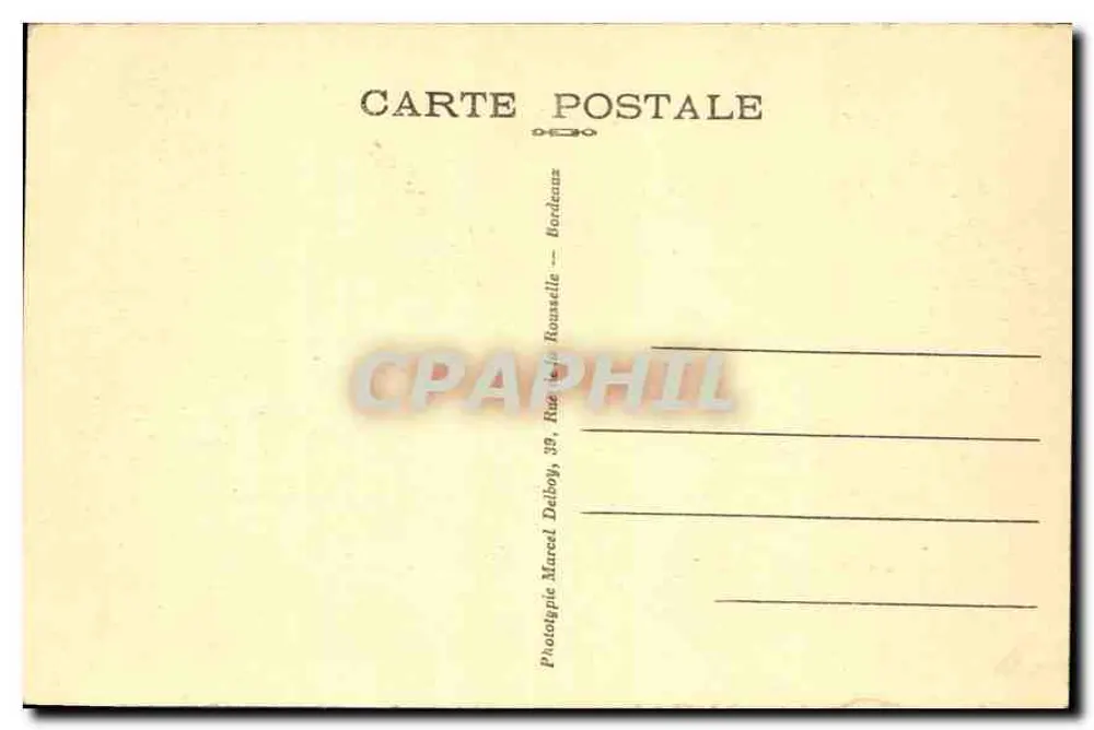 Cadouin (Dordogne) - Die Cloisters (Mon. Hist.) - Fenestrations M. D. - Rückseite