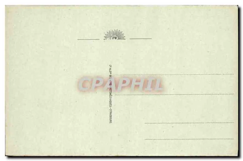 Straßburg - Die Kathedrale - Haupteingang — CAP. n°15 - Rückseite