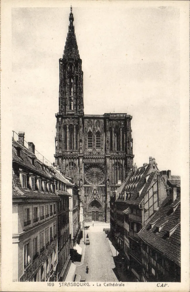 Estrasburgo — A Catedral — CAP. - Frente