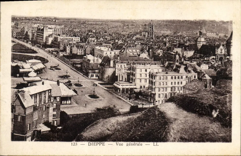 Dieppe — Vista geral — LL — n° 123 - Frente