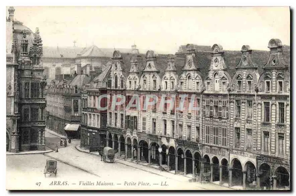 Arras — Velhas Casas — Pequena Praça — LL - Frente