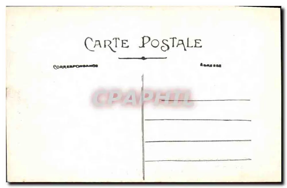 Pornic — Efeito de Onda — Artaud et Nozais, Nantes, n°82 - Verso