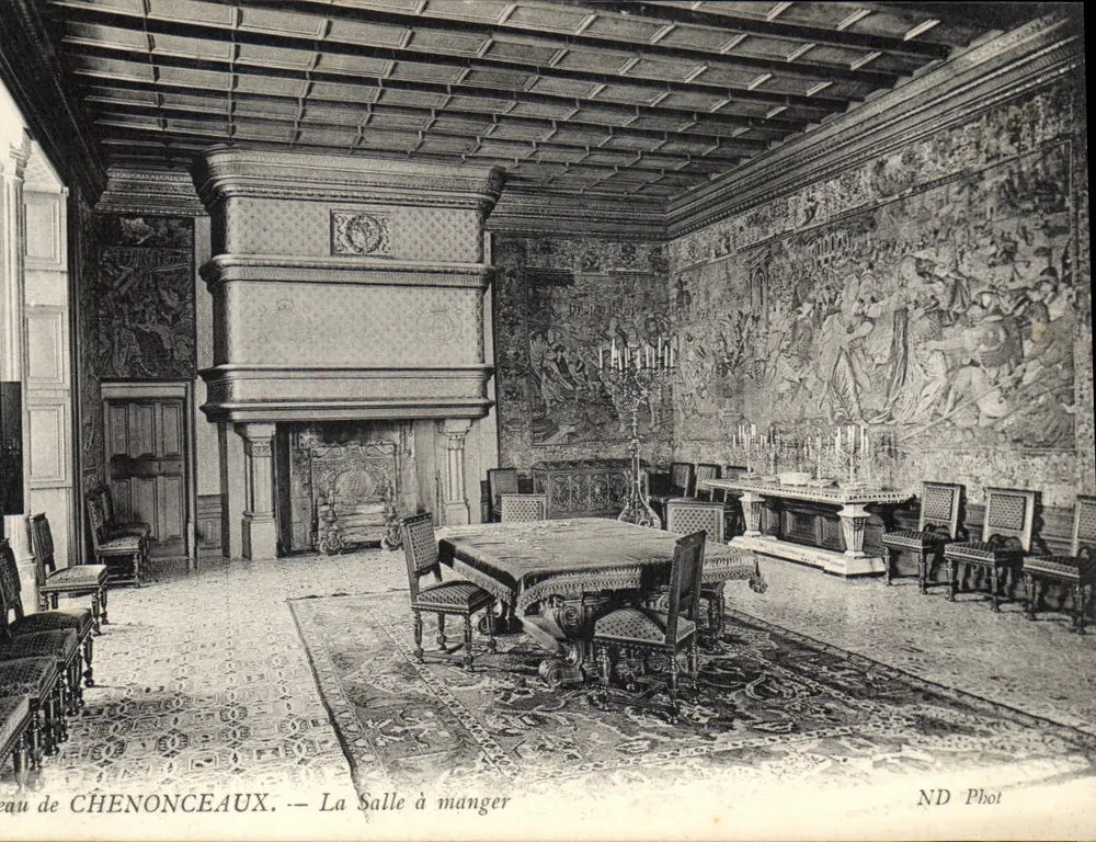Chenonceaux — La Salle à manger — ND Phot - Recto