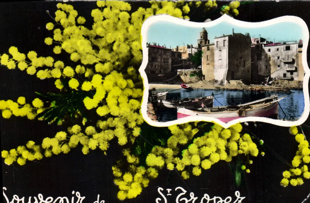 Lembrança de Saint-Tropez — editor Lecomte & Desmarblier - Frente
