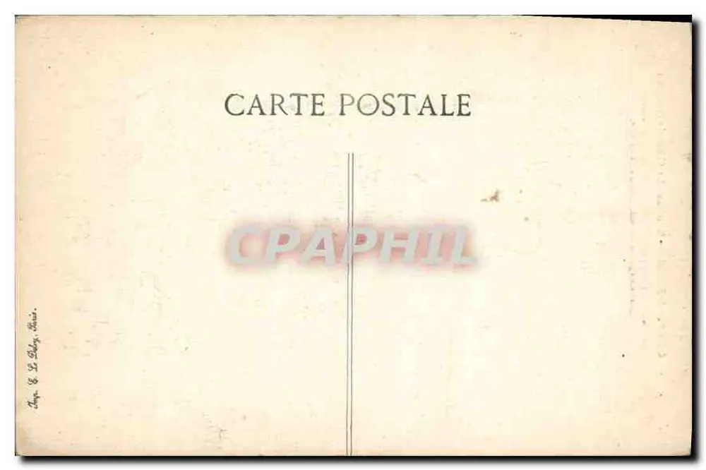 Paris — Estátua de Carlos Magno — Grupo em fundição por MM. Rochet (1883). Representa Carlos Magno a cavalo, Roland e Olivier. - Verso