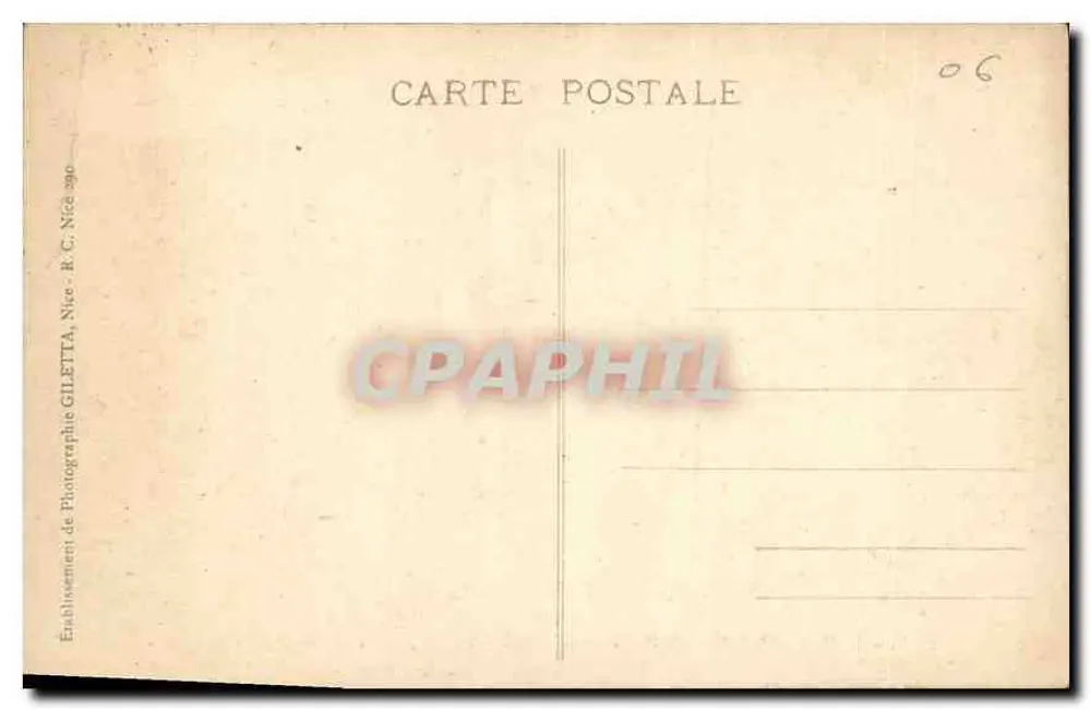 Insel Saint-Honorat — Die Allee der Zypressen — Abtei Lérins - Rückseite