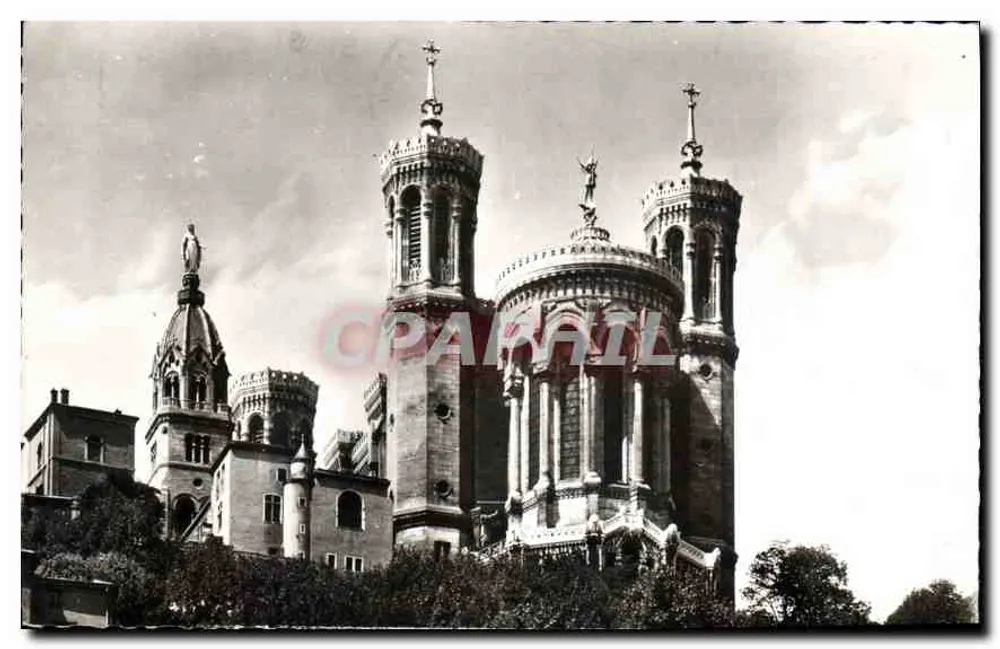 Les Tours de la Basilique Notre-Dame de Fourvière — Lyon — Édition Pèlerinage - Recto